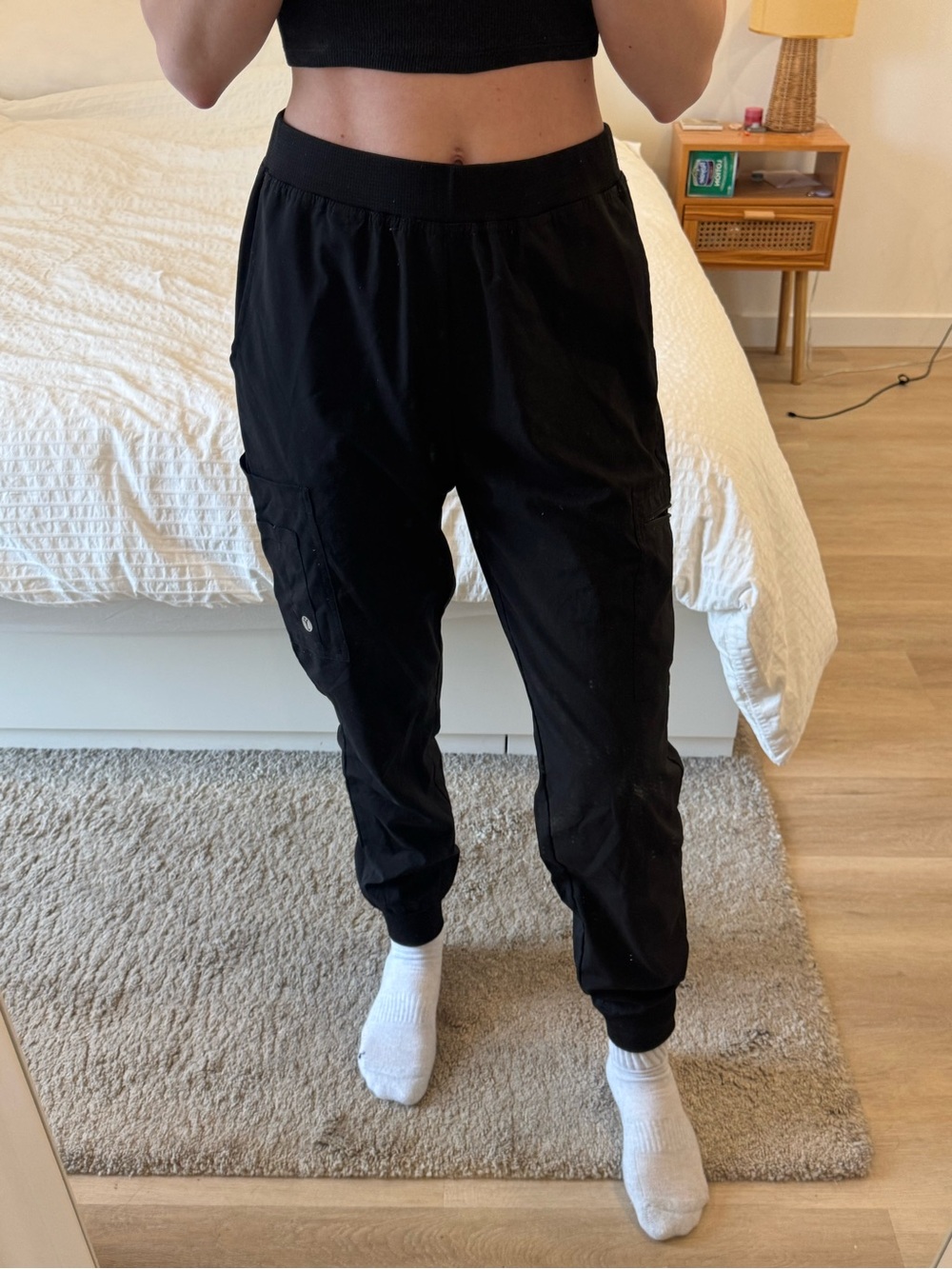 Scrubletics Black Women's Scrubs Pants